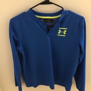 Boys Cold gear 2 button henley